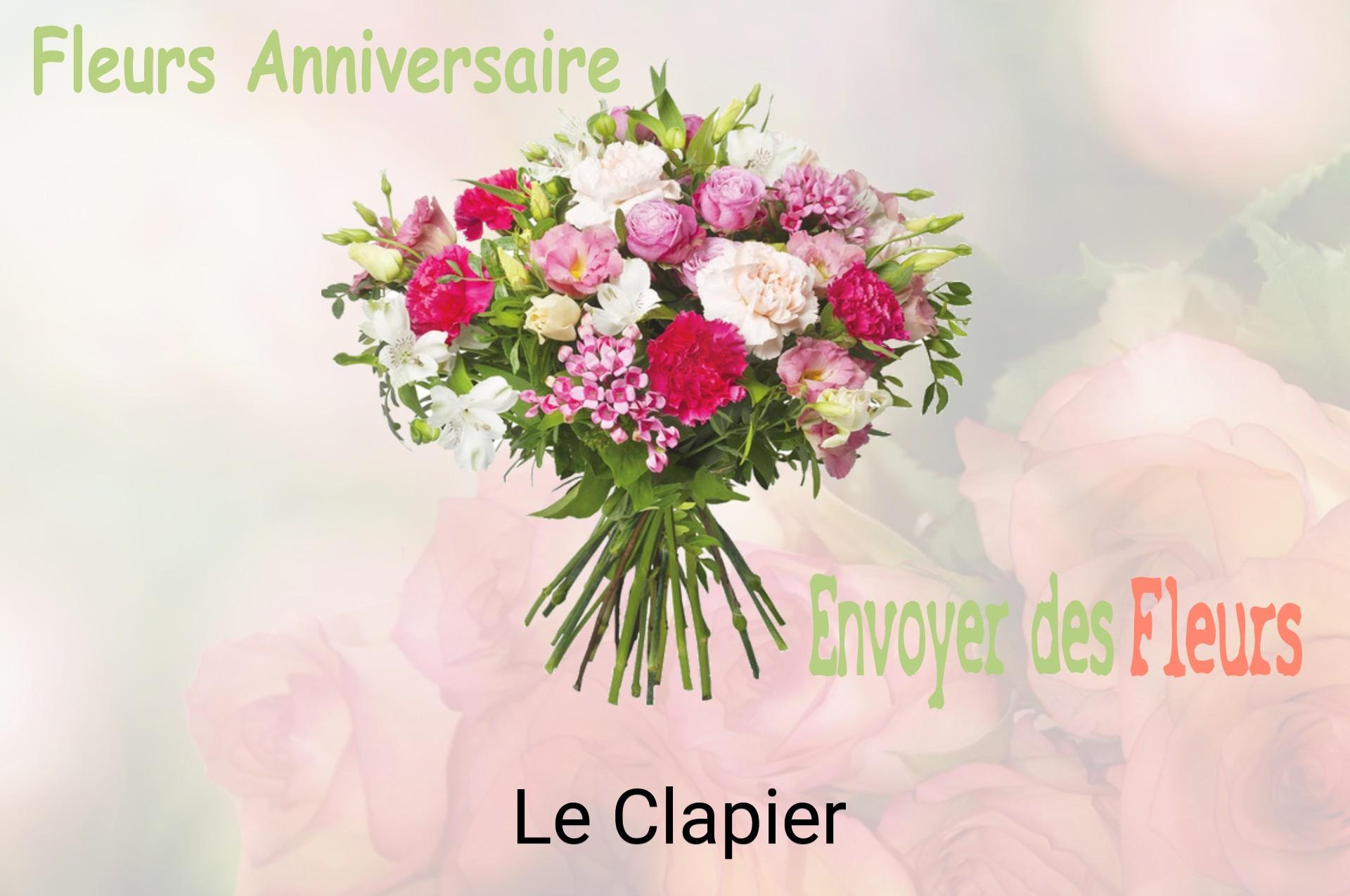 Bouquet de fleurs d’anniversaire livré à Le Clapier